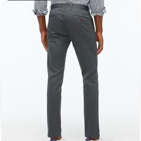 J crew Slim-fit flex chino pant tarnished metal grey - Picture 2 of 5